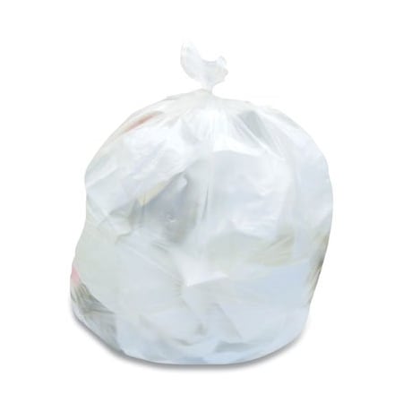 Coastwide Professional HIGH-DENSITY CAN LINERS, 56 GAL, 16 MIC, 43in X 48in, NATURAL, 200PK 814874